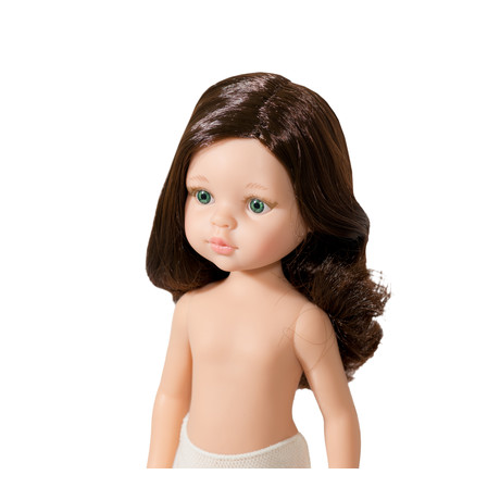 Кукла Кэрол б/о, 32 см (волнистые волосы, без челки, глаза зеленые)